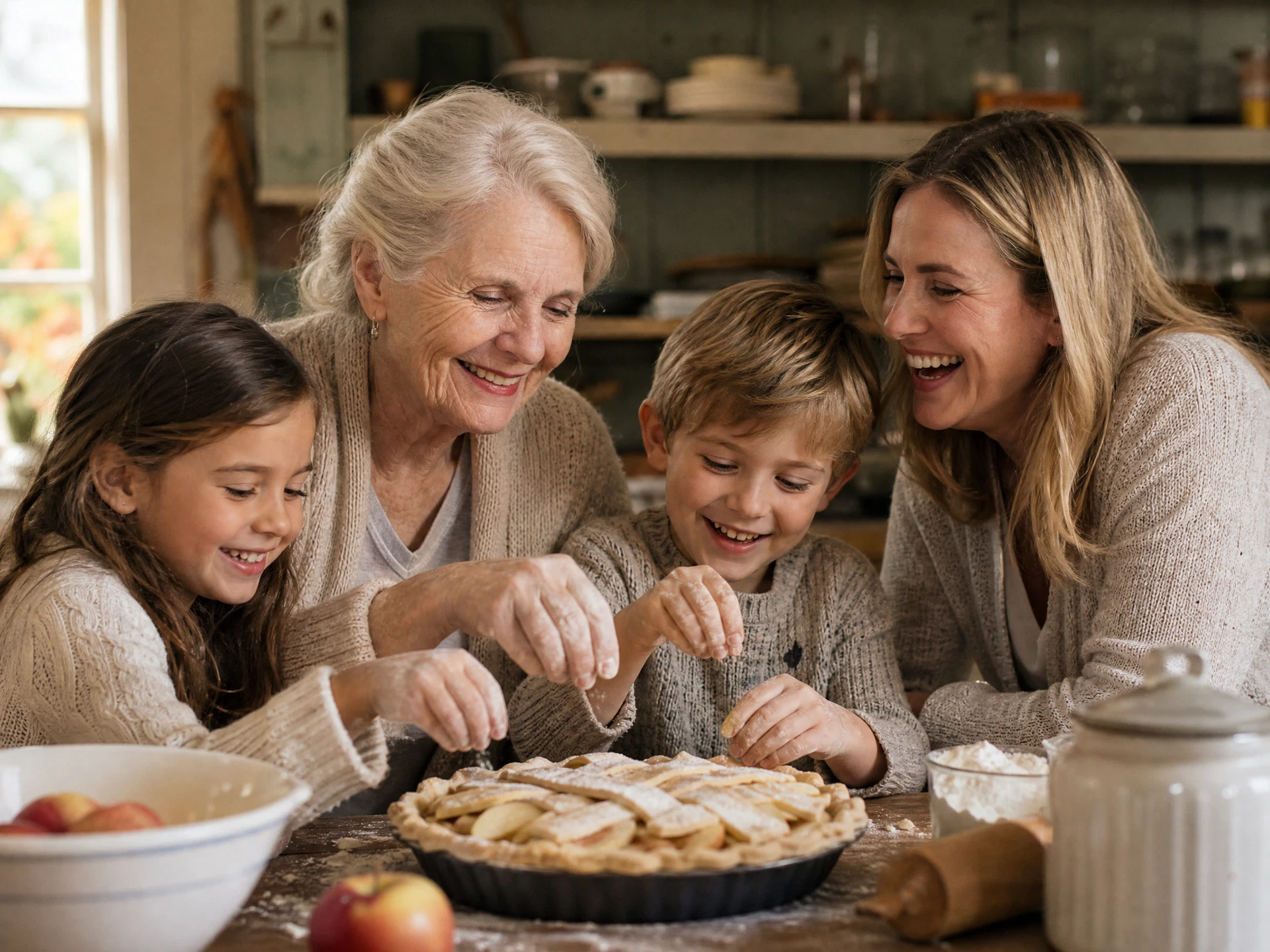 Sunday Family Dinner & Baking with Grandchildren.jpg