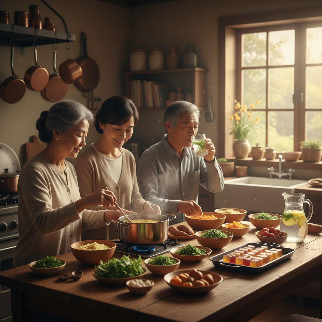 Gentle Nutrition: Managing Dietary Concerns and Hydration in Later Life