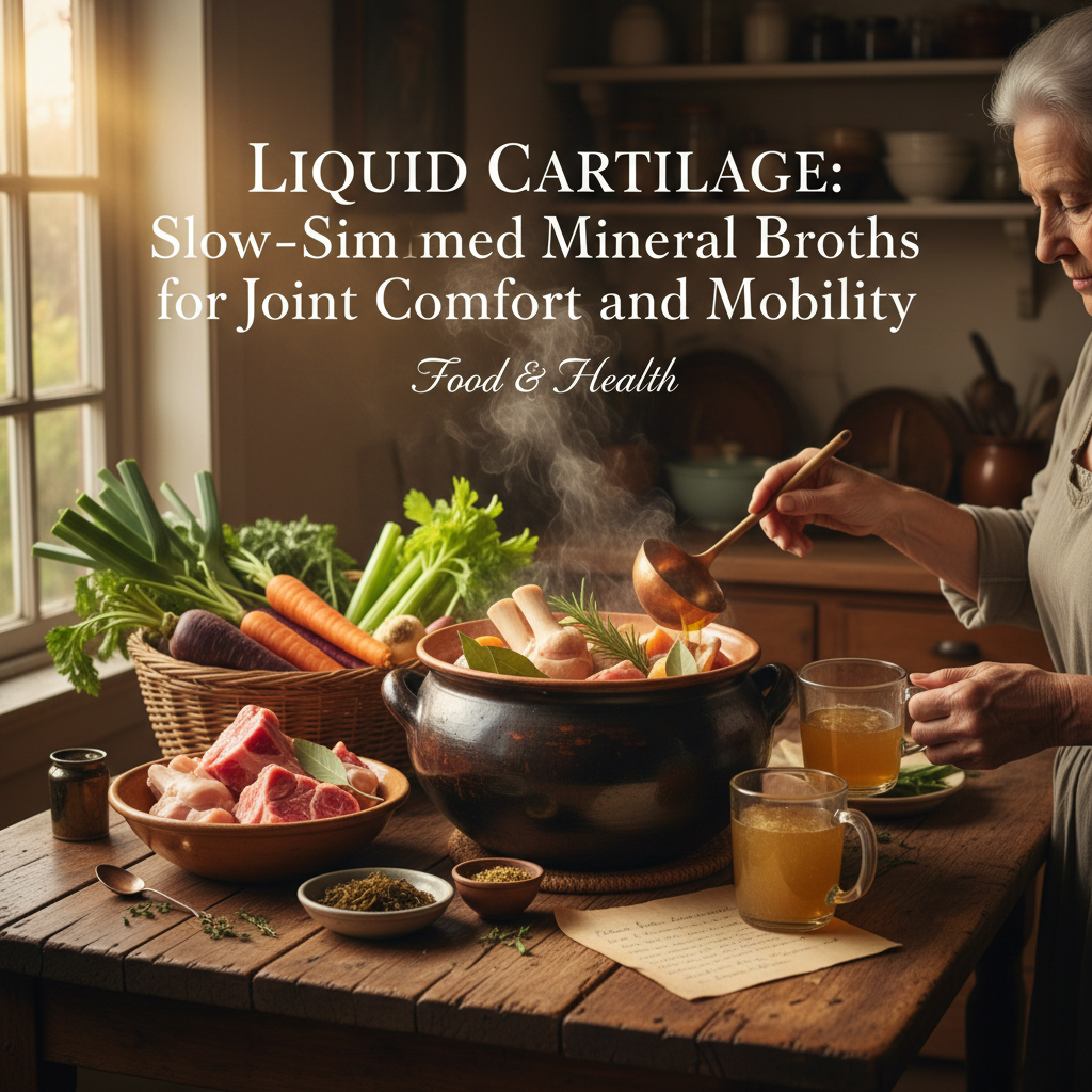 Liquid Cartilage: Slow-Simmered Mineral Broths for Joint Comfort and Mobility