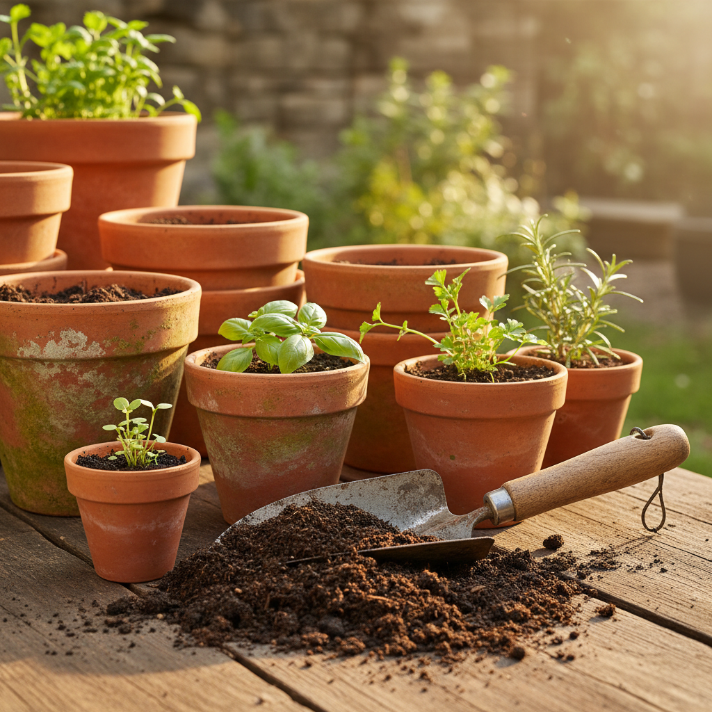 The Potting Bench Sanctuary: Tactile Mindfulness with Rich Garden Loam