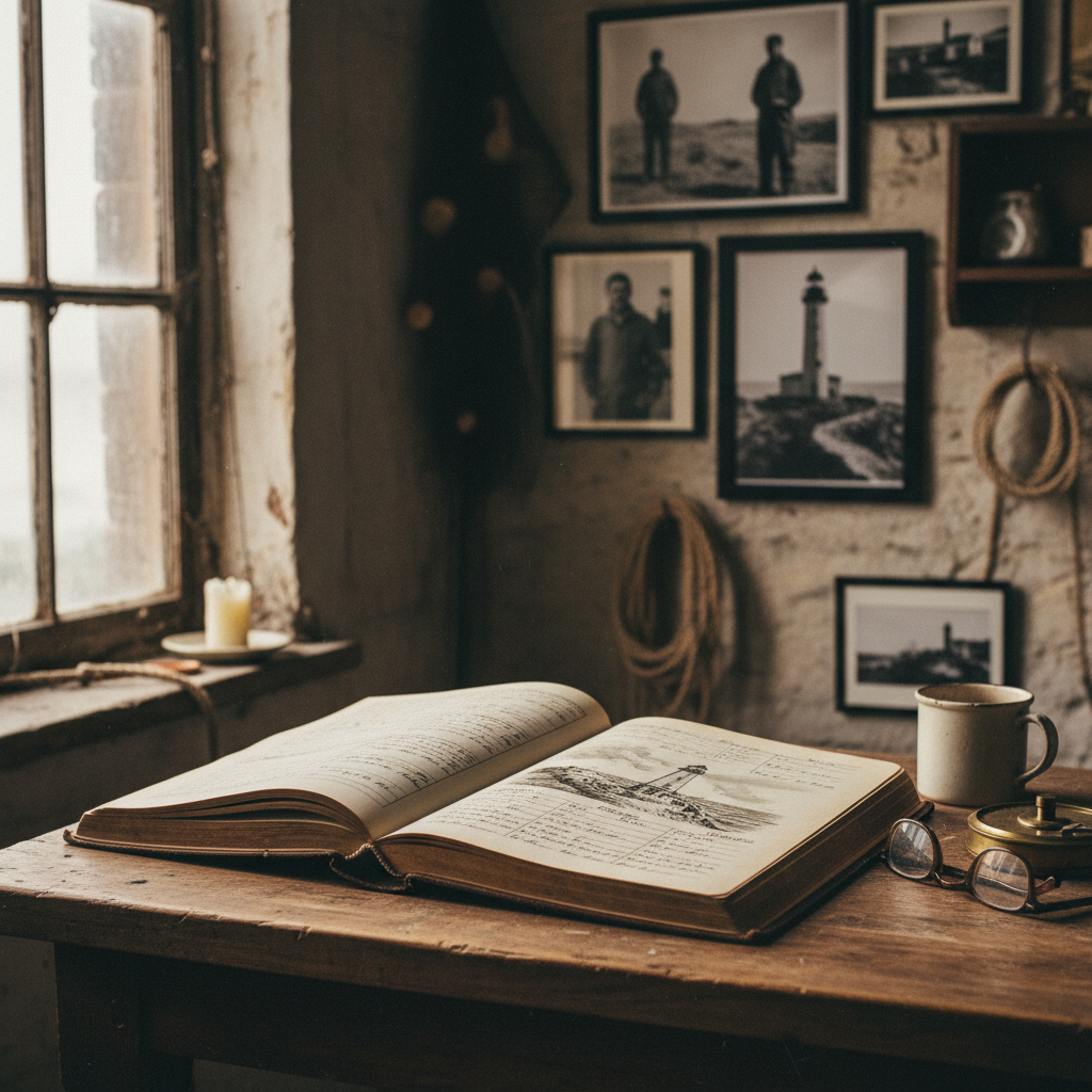 Lighthouse Keeper Logbooks: Weather Observations and Solitary Courage
