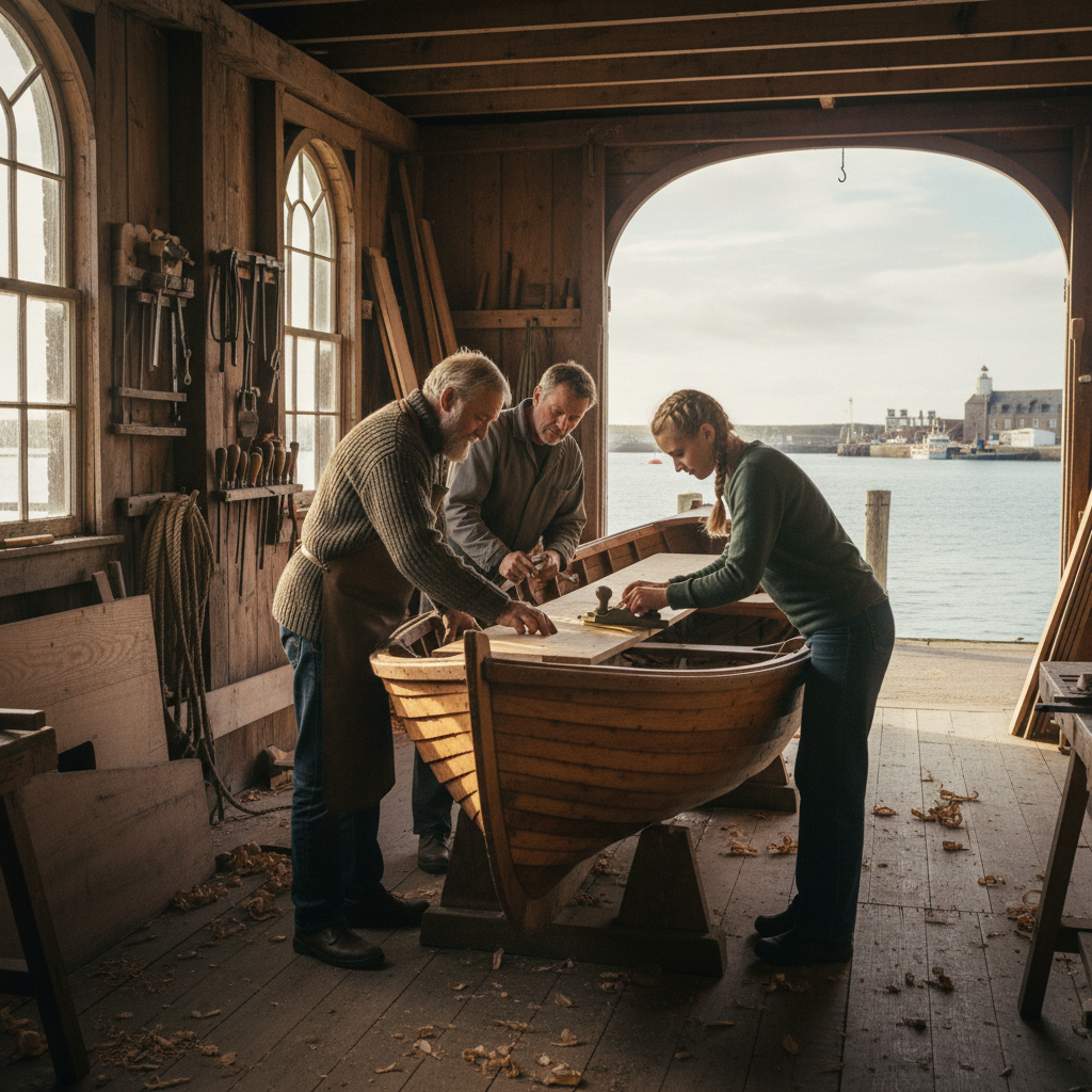 Harbour Repair Slips: Wooden Dinghy Restoration Across Generations