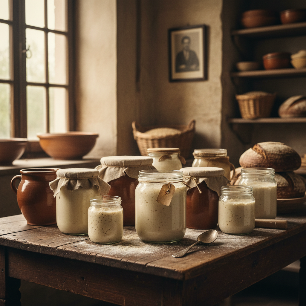 Sourdough Mother Starters: Keeping a Century-Old Culture Alive