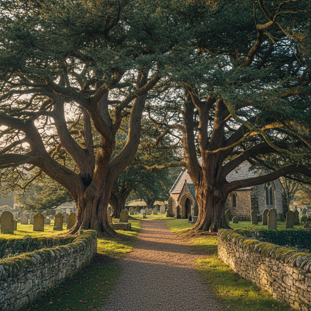 Ancient Yews in Churchyards: Five-Hundred-Year Anchors of Local Memory