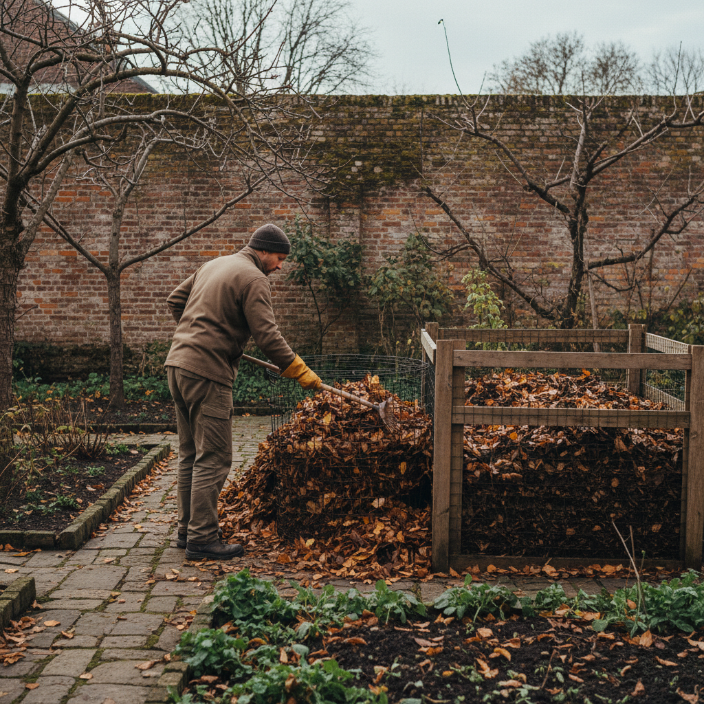 Raking Autumn Leaves for Leaf Mould: Slow Soil Nutrition for Future Seasons