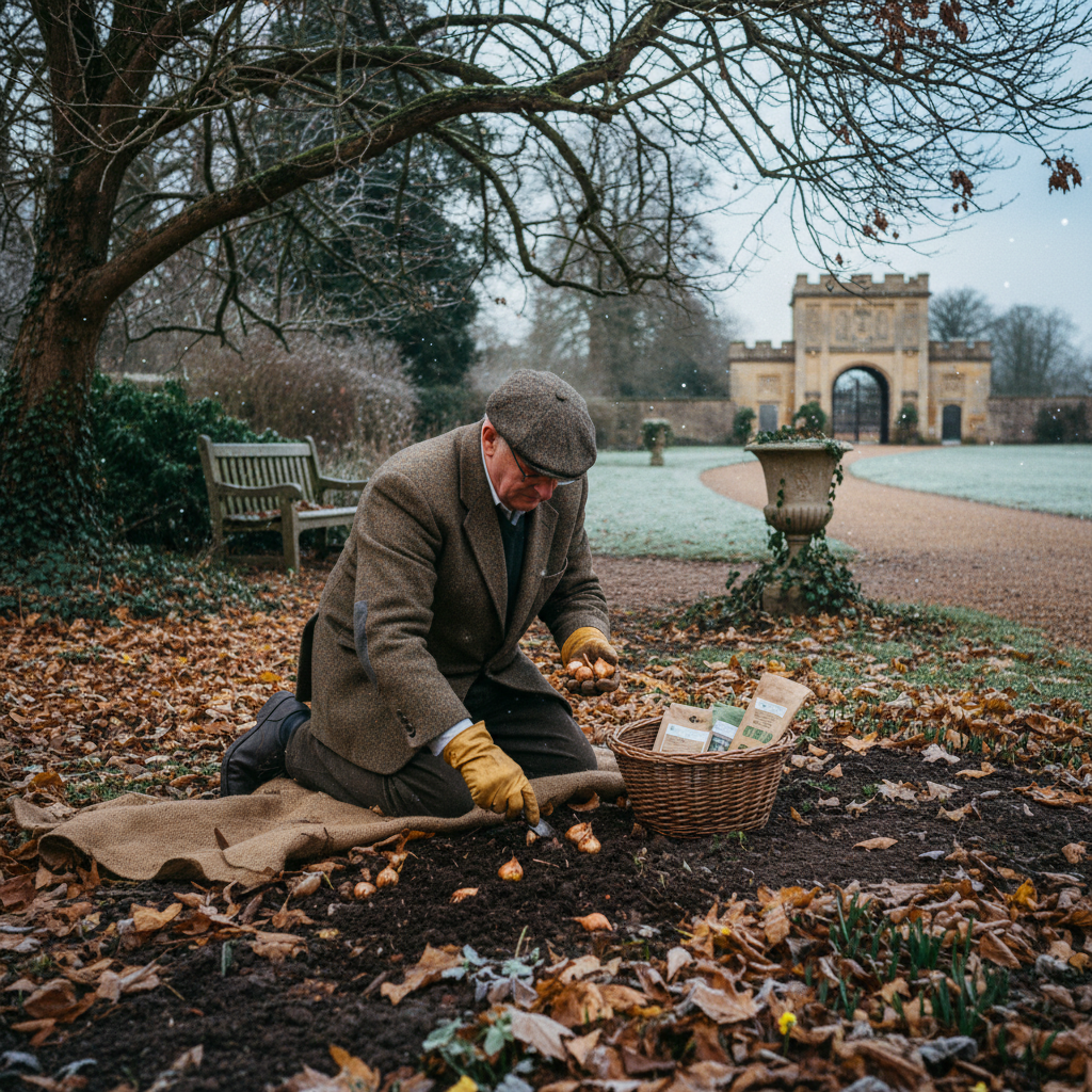 Planting Spring Bulbs in November: Snowdrops, Daffodils, and Hidden Promise