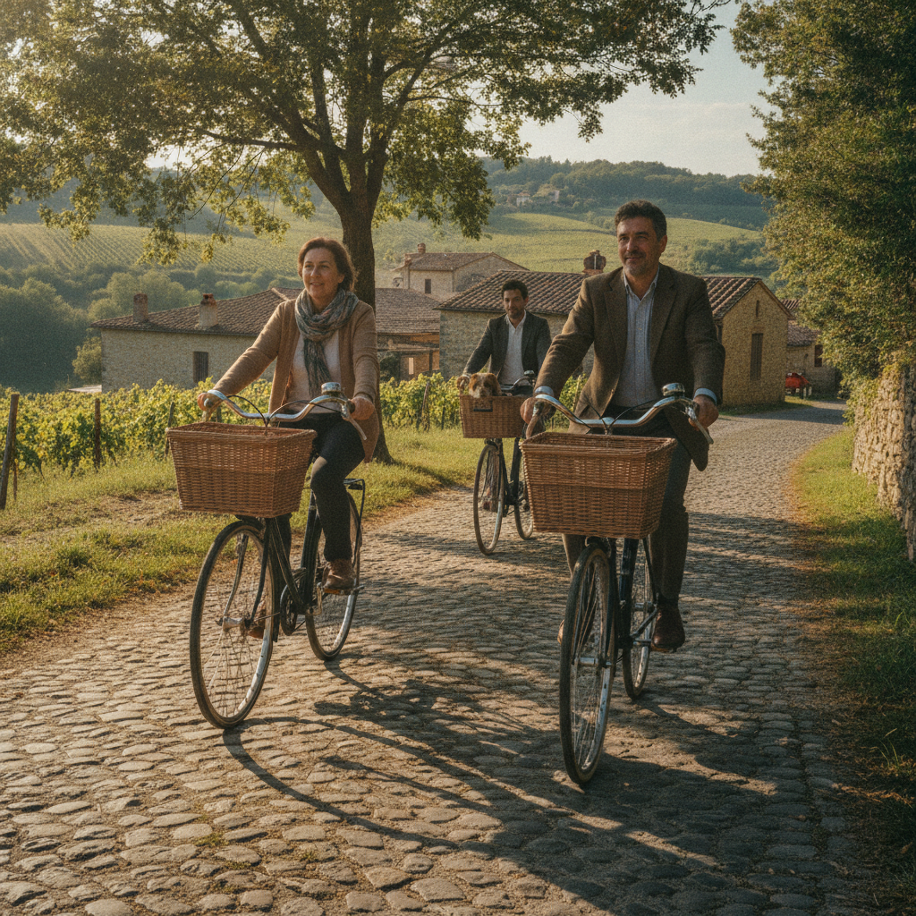 The Upright City Bicycle: Leather Saddles, Wicker Baskets, and Gentle Pedaling