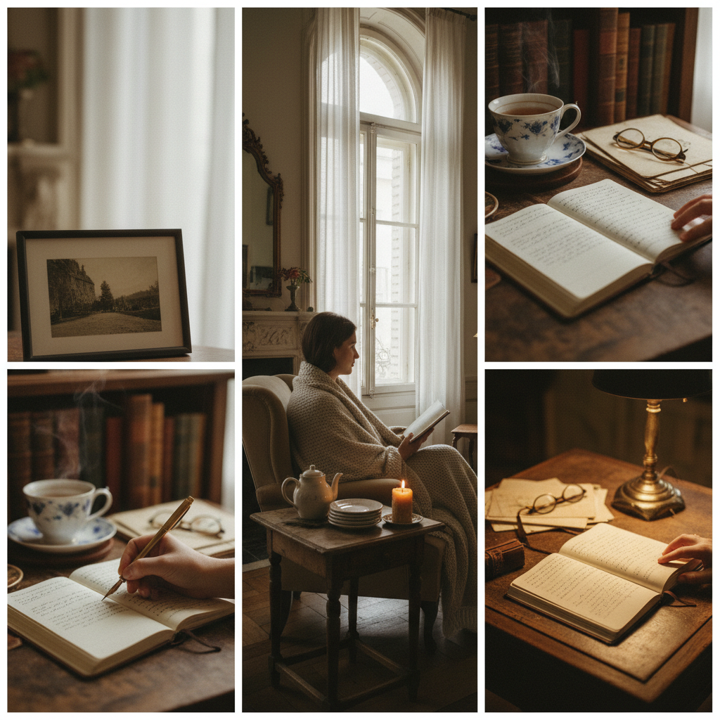 Writing in the Daily Gratitude Journal: Three Moments of Calm Before Sleep
