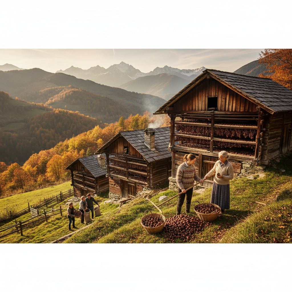 Chestnut Drying Barns: Autumn Traditions in Mountain Hamlets — visual companion 3
