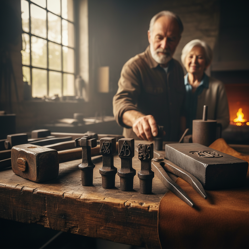 The Blacksmith's Forge: Branded Tools and Inherited Workshop Stamps — visual companion 2