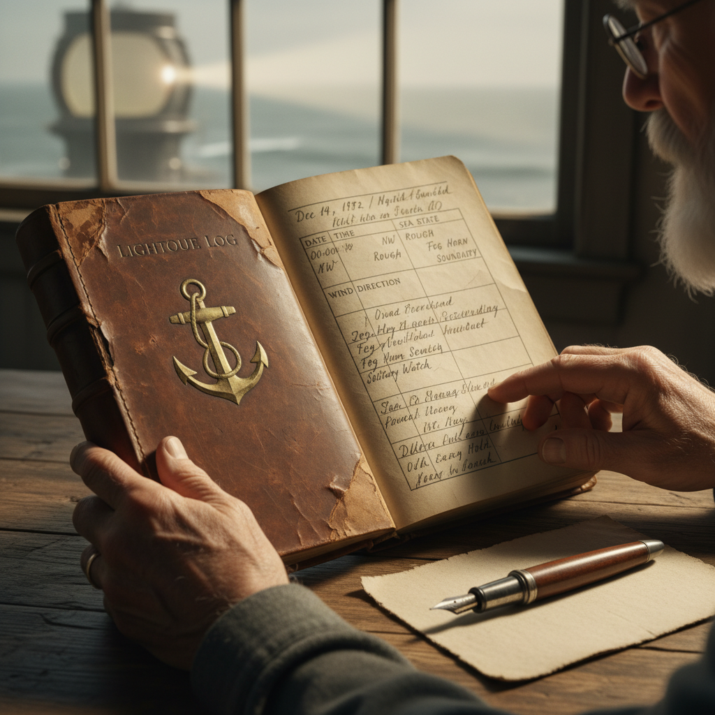 Lighthouse Keeper Logbooks: Weather Observations and Solitary Courage — visual companion 2