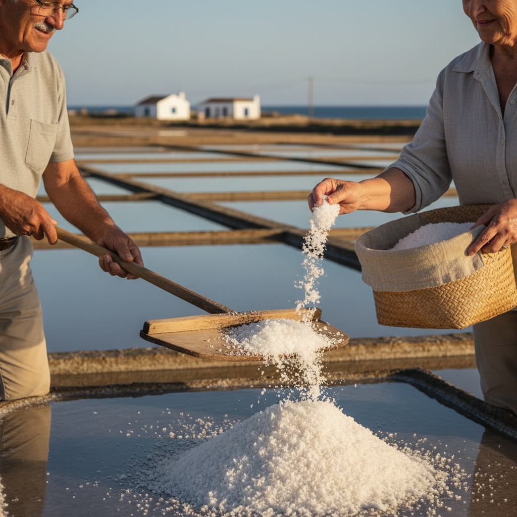 The Salt Marsh Harvest: Hand-Raked Fleur de Sel Traditions — visual companion 2
