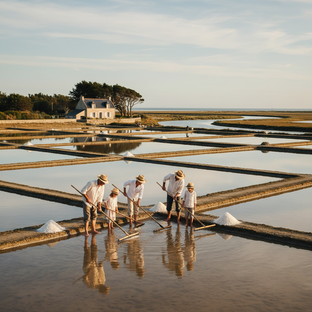 The Salt Marsh Harvest: Hand-Raked Fleur de Sel Traditions — visual companion 3