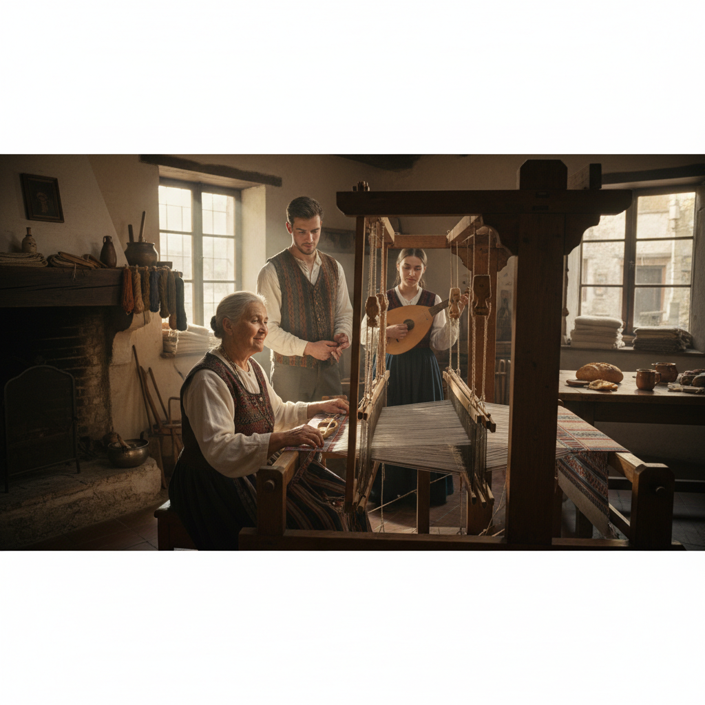 Box Looms and Weaving Songs: Shuttle Rhythms in European Weavers' Homes — visual companion 3