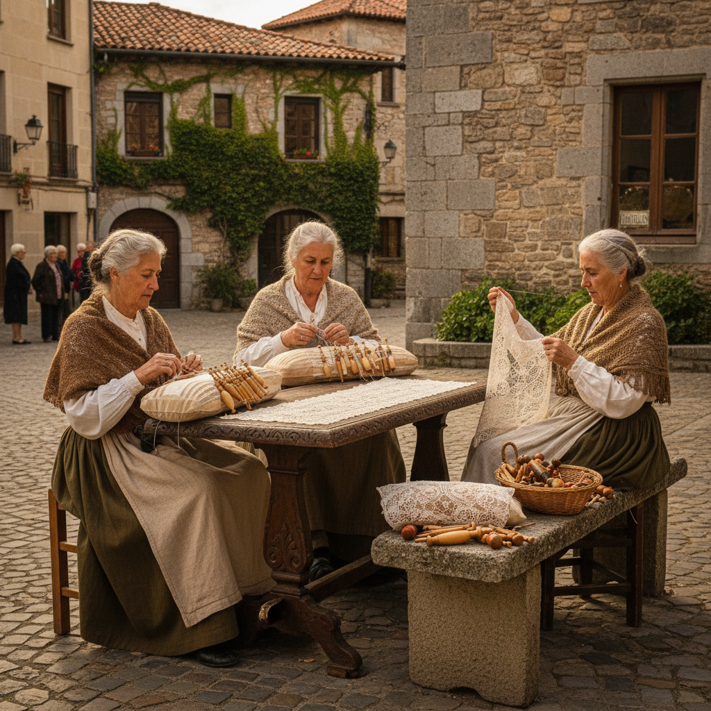 Lace Bobbin Pillows: Delicate Bobbin Patterns Handed Down in Belgian and Catalan Towns — visual companion 3