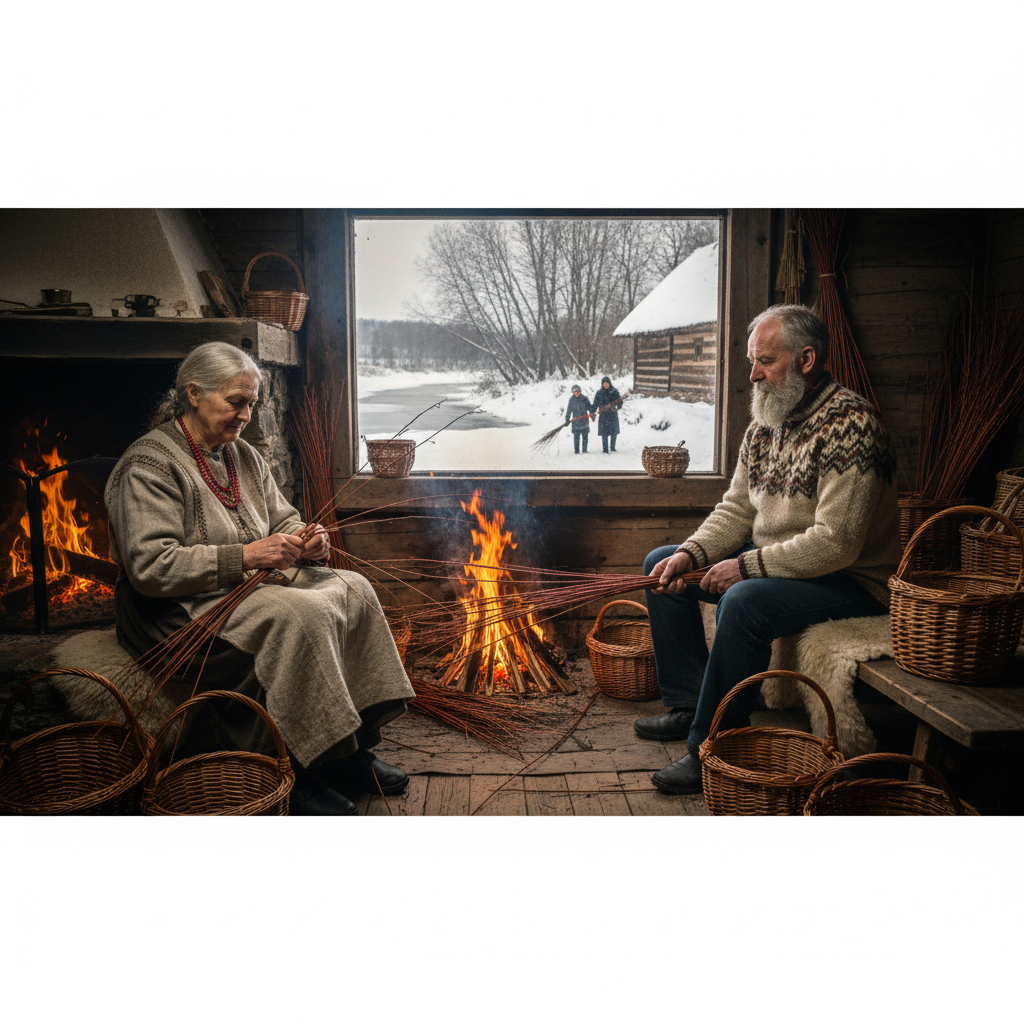 Basket-Weaving Willow: Willow Rod Harvesting and Winter Fireside Craft — visual companion 3