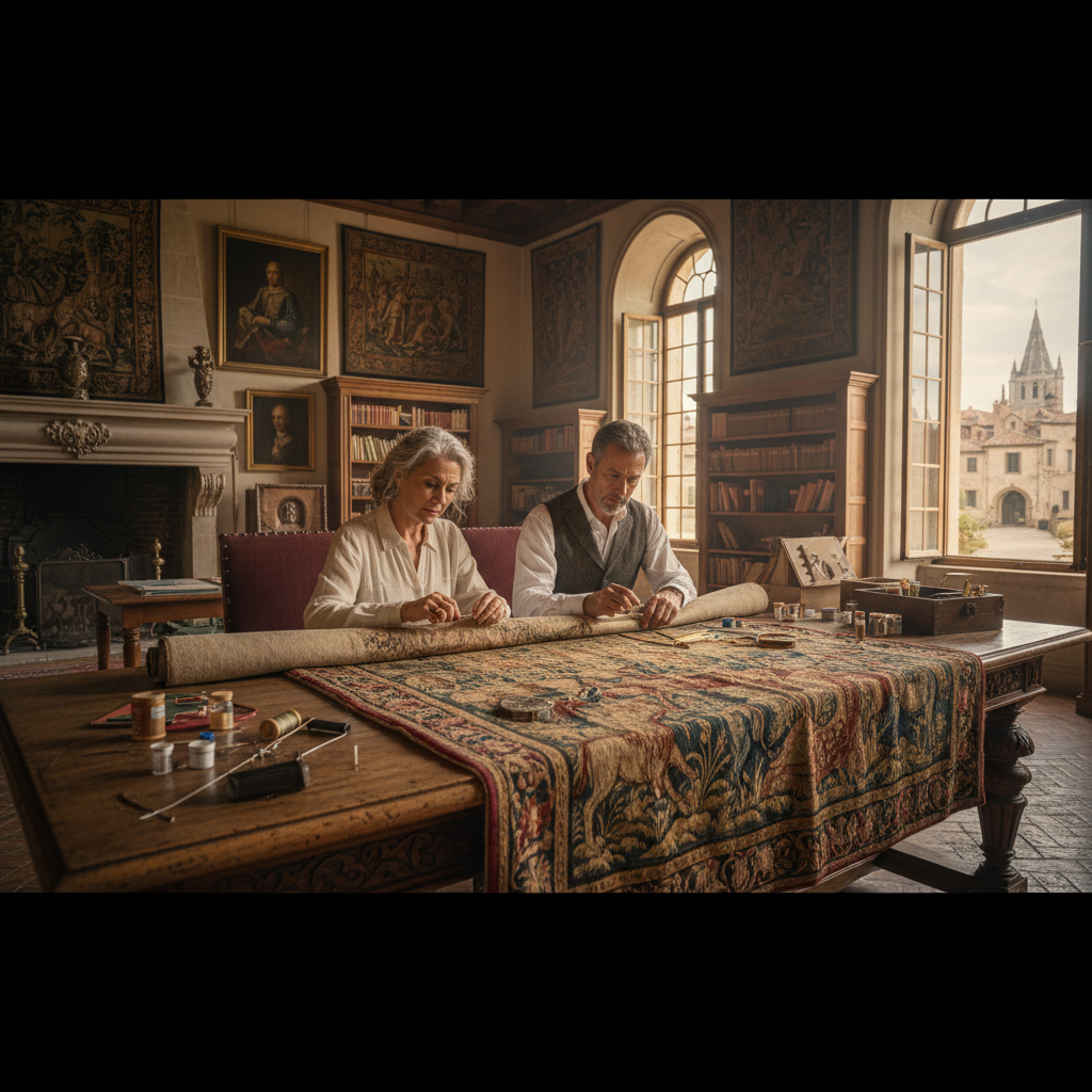Restoring Antique Tapestries: Stitch-by-Stitch Archival Care at Home — visual companion 3