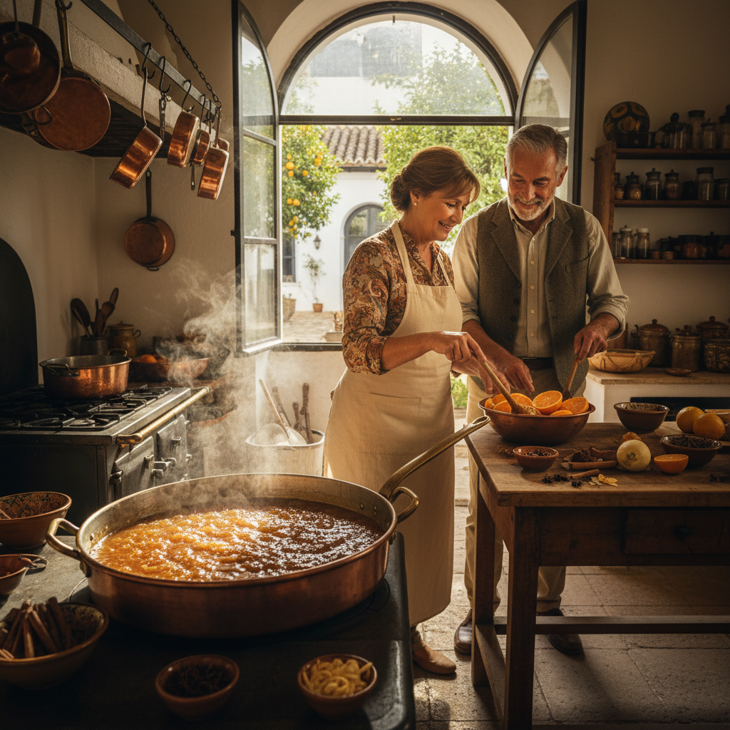 Copper Preserving Pans: Seville Orange Marmalade and Simmering Memories — visual companion 3