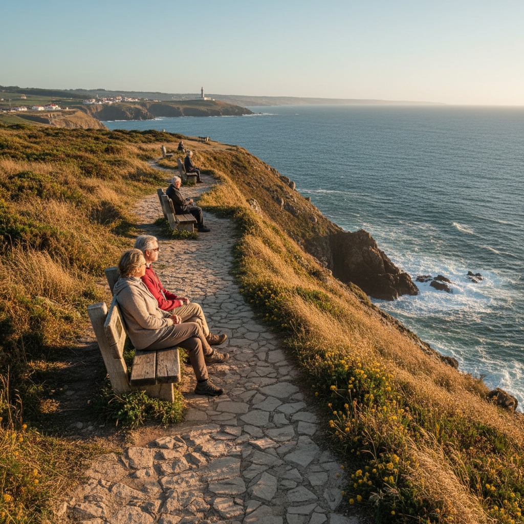 Coastal Cliff Path Benches: Quiet Lookout Points Dedicated to Remembered Wayfarers — visual companion 3