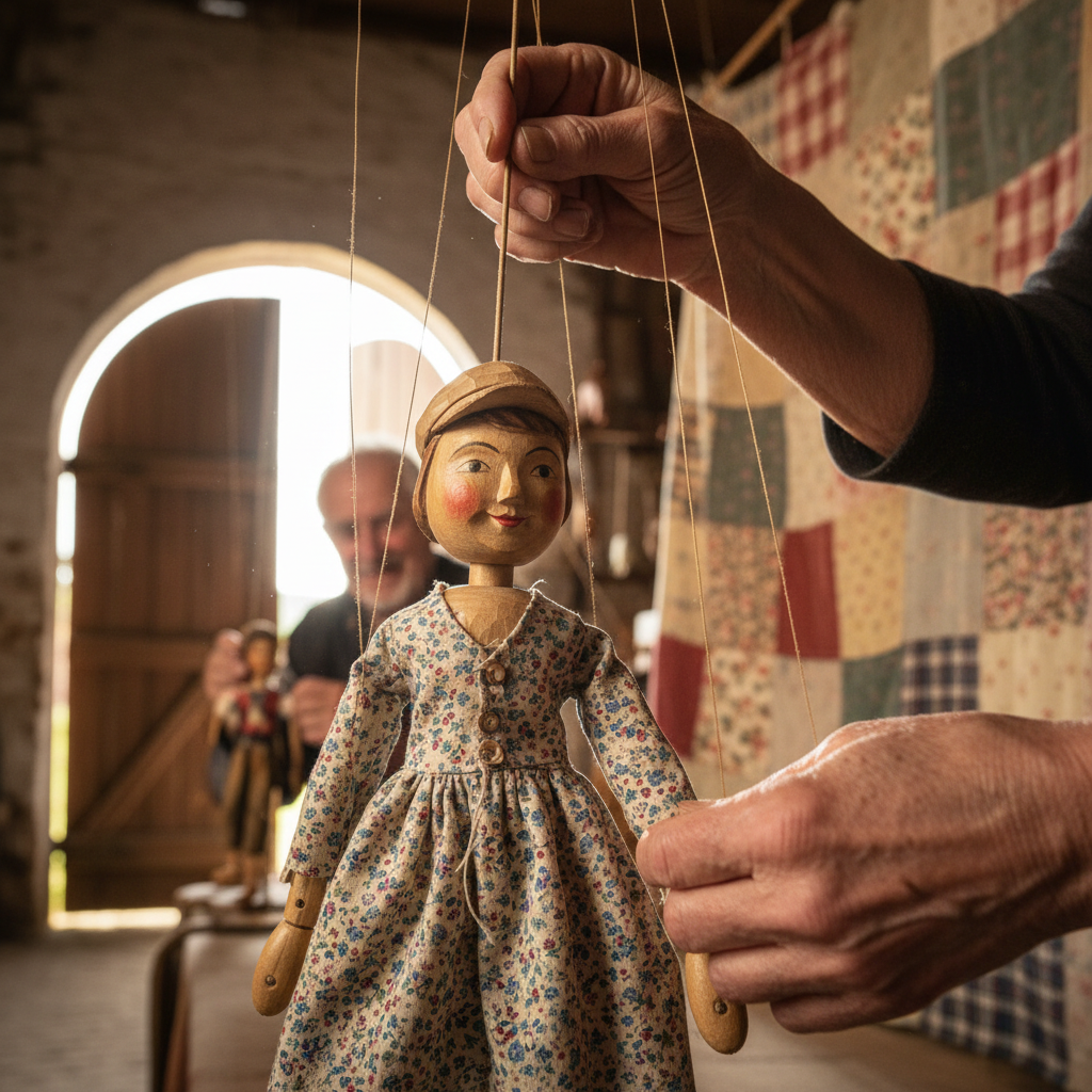 Puppet Theatres in the Barn: Calico Curtains, Wooden Marionettes, and Summer Shows — visual companion 2