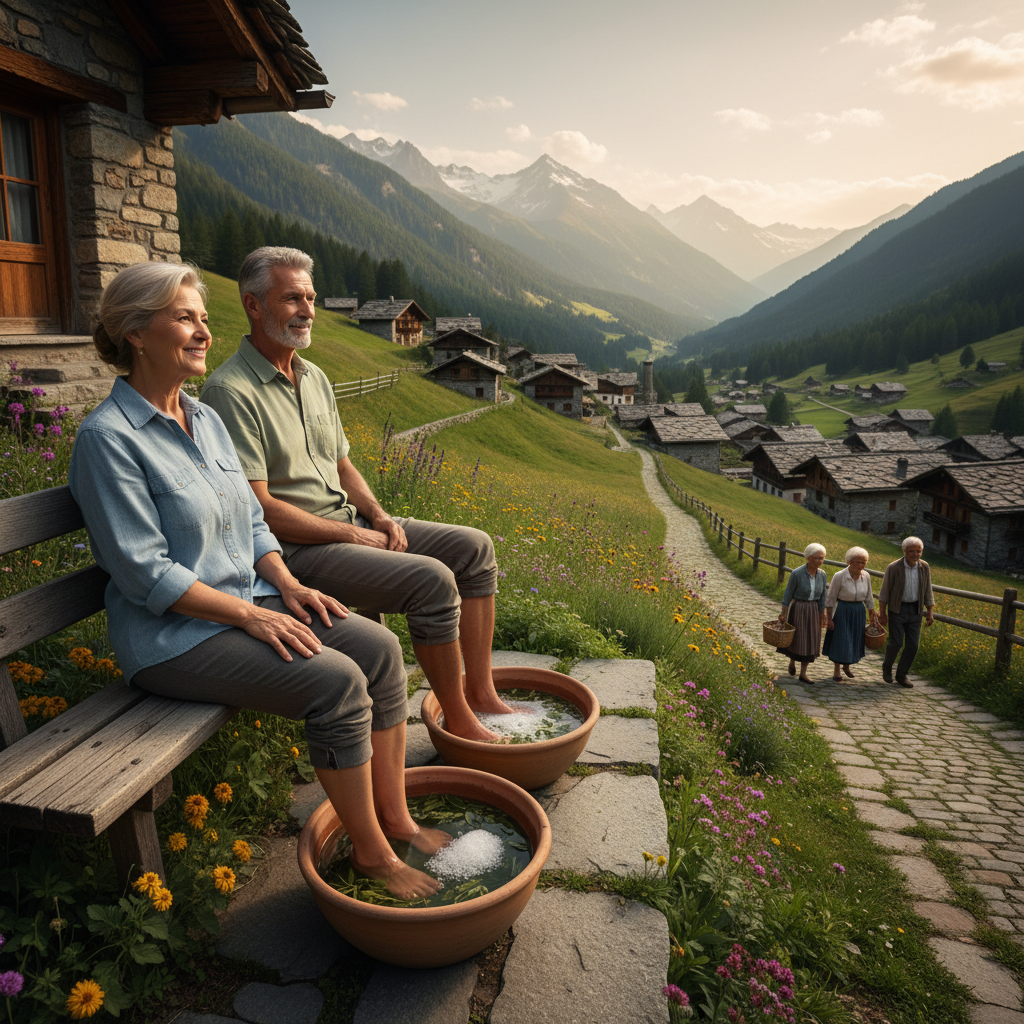 Foot Soaks with Mountain Herbs: Arnica, Sea Salt, and Tired Joint Relief — visual companion 3