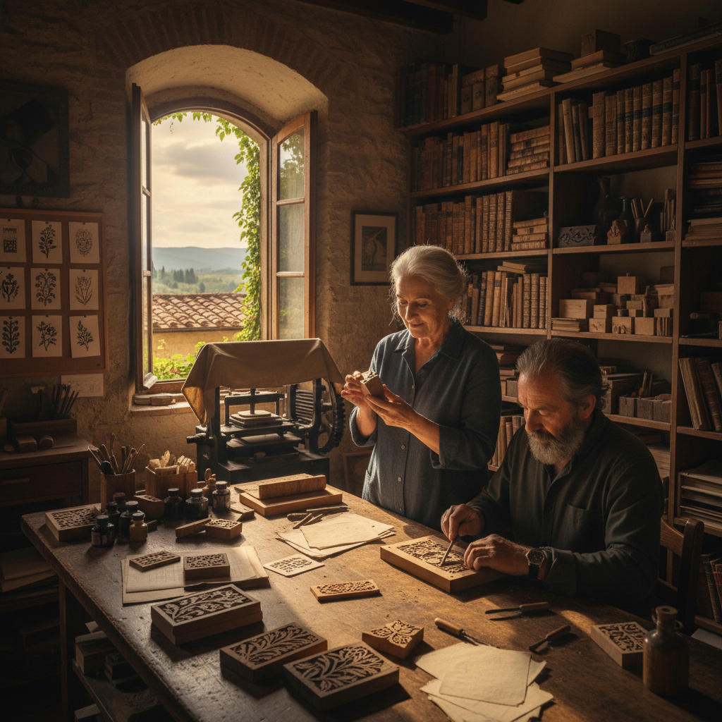 Bookplate Woodcuts: Ex Libris Engravings Designed by Family Artists — visual companion 3