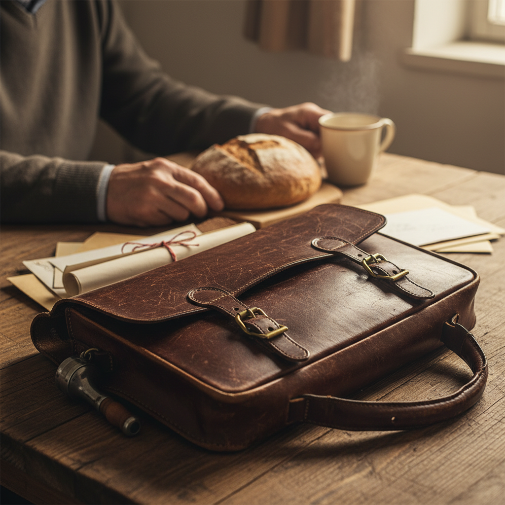 The Postman's Leather Satchel: Morning Whistles and Village News Delivery — visual companion 2