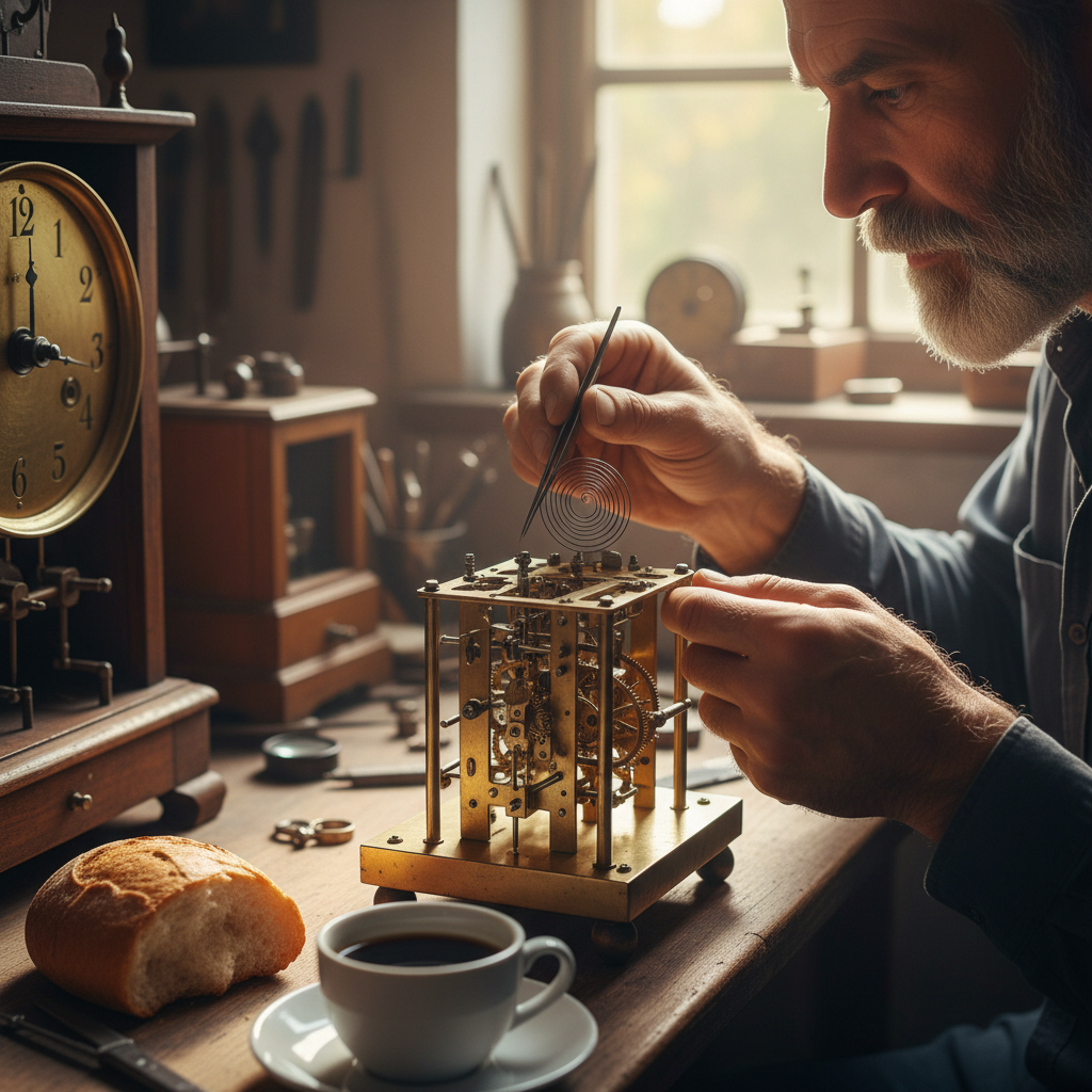 Replacing Clock Springs: The Quiet Patience of the Village Horologist — visual companion 2