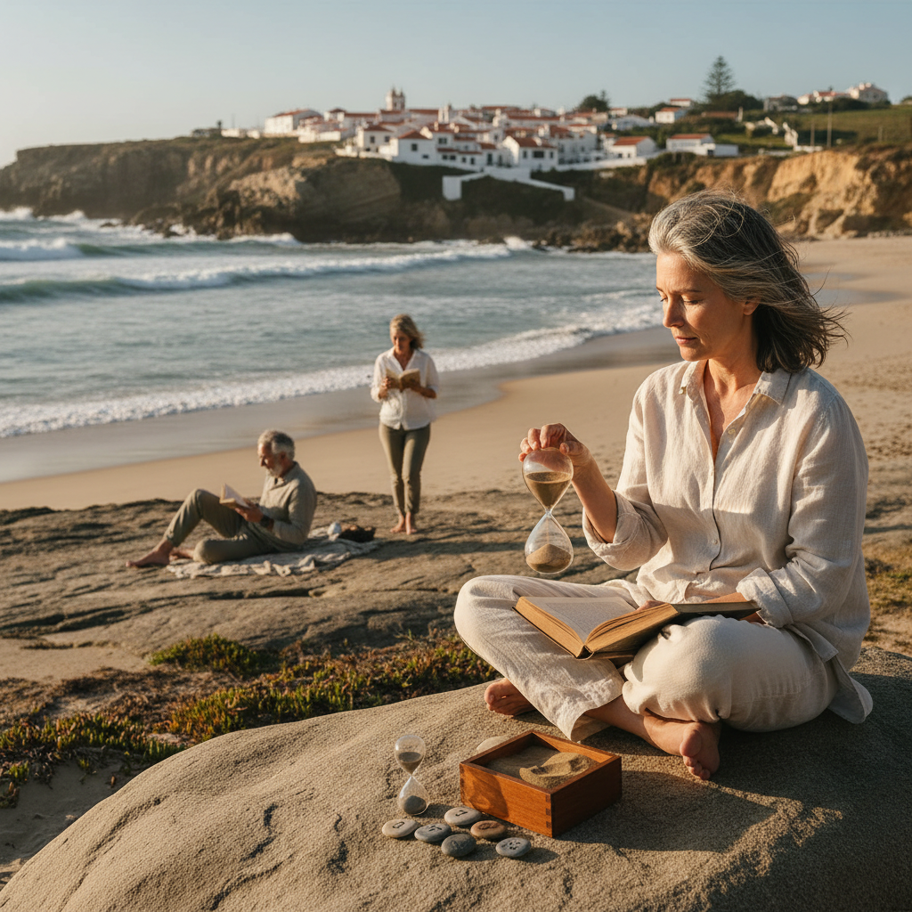 Hourglass Sands from Atlantic Beaches: Measuring Quiet Reading Intervals — visual companion 3