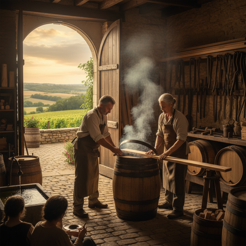 The Cooper's Oak Cask: Shaping Staves with Steam and Iron Hoops — visual companion 3