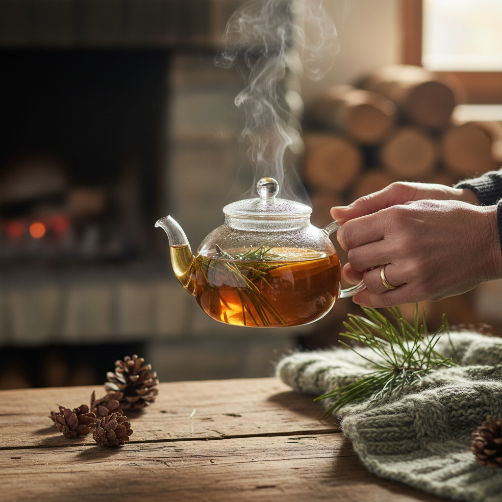 Pine Needle Infusions: Breathing Forest Aromas for Winter Respiratory Calm — visual companion 2