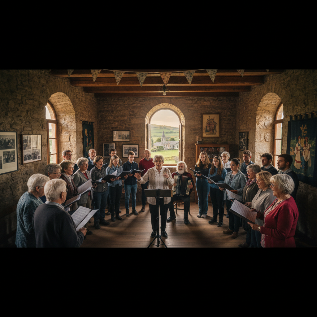 Choral Singing in Village Halls: Harmony Parts Taught Across Generations — visual companion 3