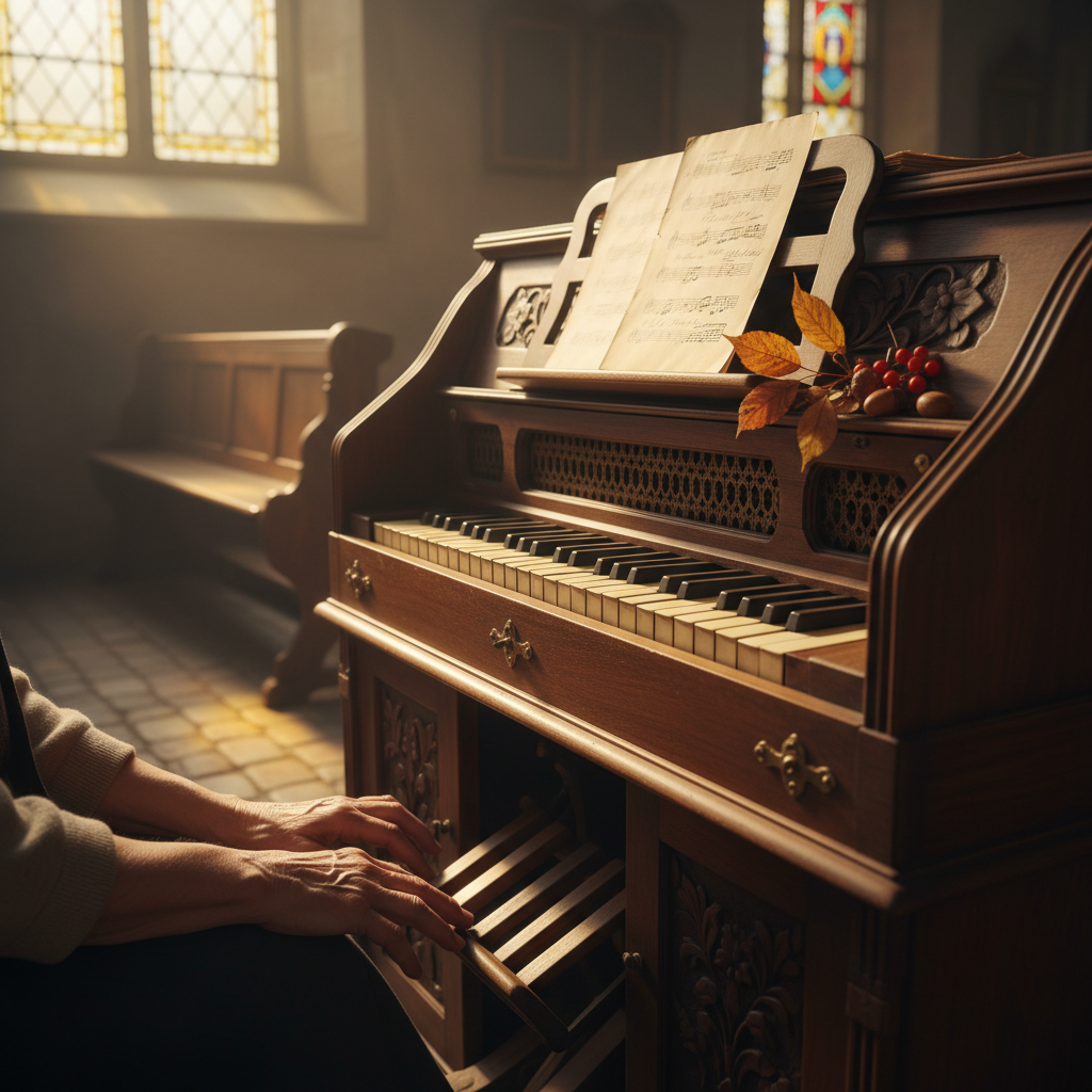 The Church Harmonium: Foot Treadles, Reeds, and Autumn Hymn Memories — visual companion 2