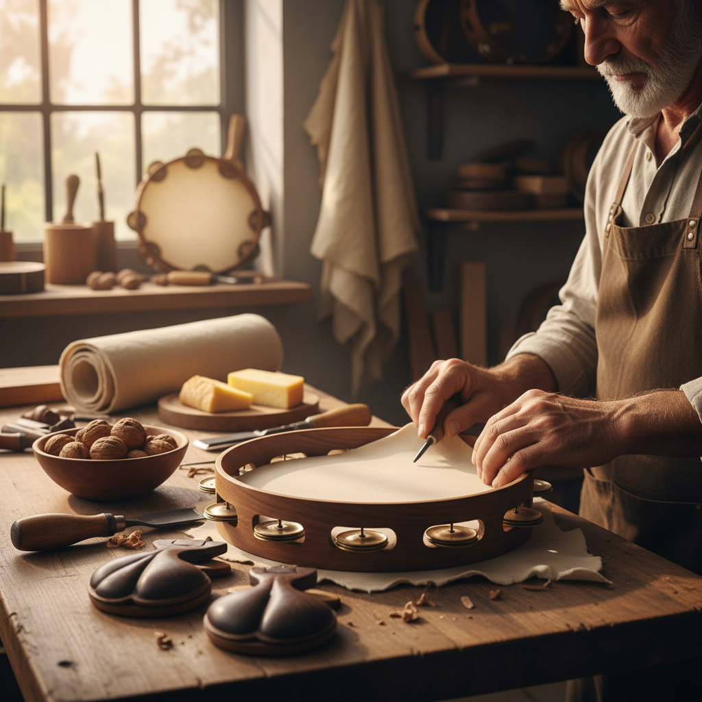 The Tambourine and Castanet Makers: Walnut Wood and Stretched Sheepskins — visual companion 2