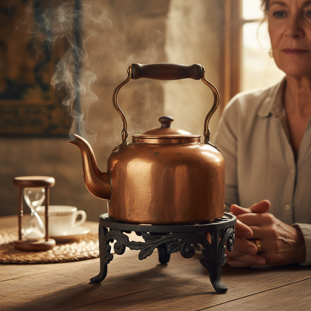 The Copper Kettle on the Trivet: Boiling Water as a Signal to Pause — visual companion 2