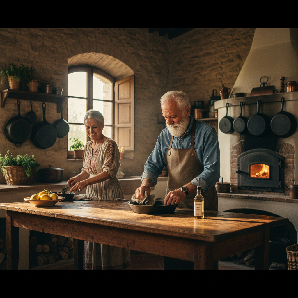 Cast Iron Skillet Seasoning: Flaxseed Oils, Hot Ovens, and Fifty Years of Patina — visual companion 3