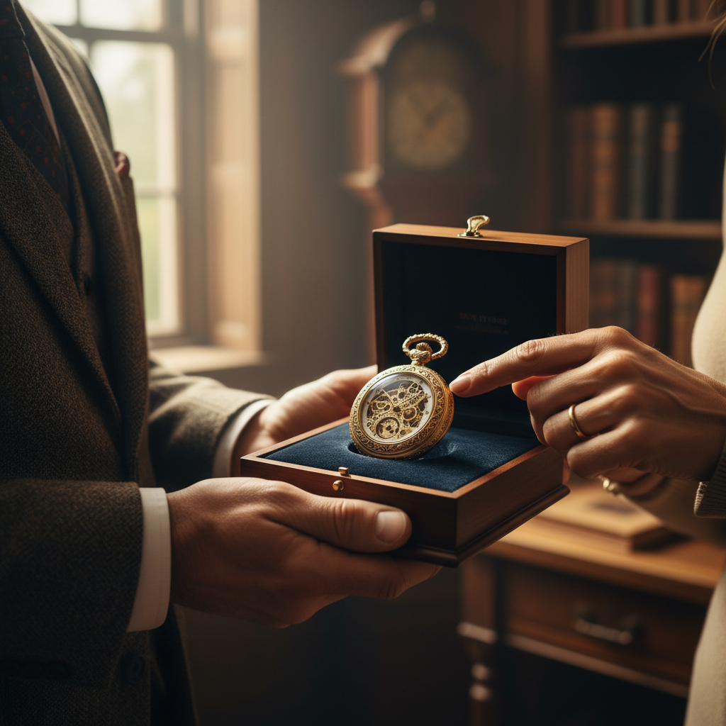 The Retirement Pocket Watch Presentation: Honoring Decades of Steady Work — visual companion 2