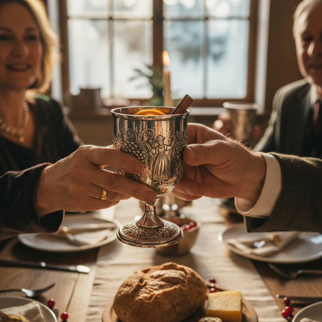 The Toasting Chalice Passed Around: Shared Wishes at New Year's Gatherings — visual companion 2