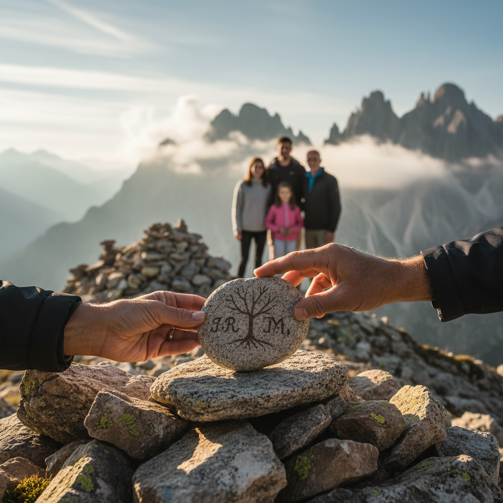 A Stone Laid on the Cairn: Mountain Top Commemorations with Family Companions — visual companion 2