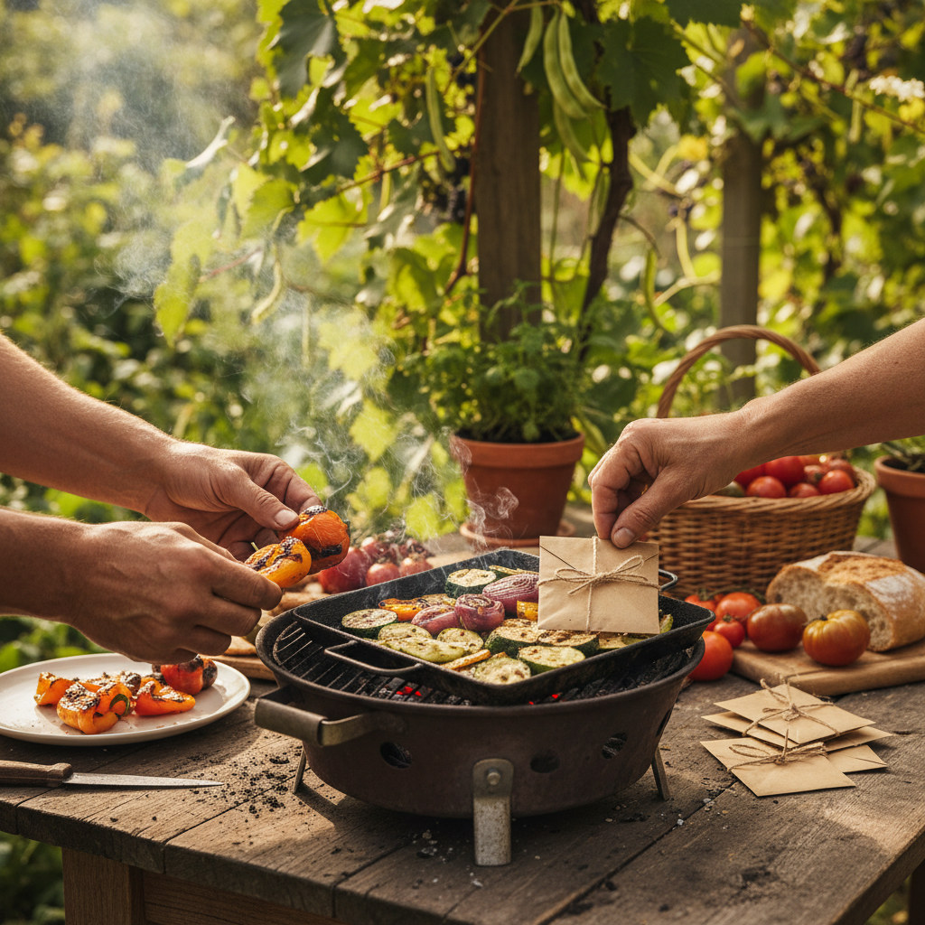 Allotment Barbecues in Late July: Grilled Vegetables and Shared Seeds — visual companion 2
