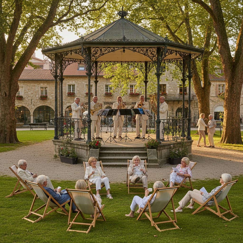 The Sunday Brass Quintet on the Bandstand: Waltzes and Lawn Deckchairs — visual companion 3