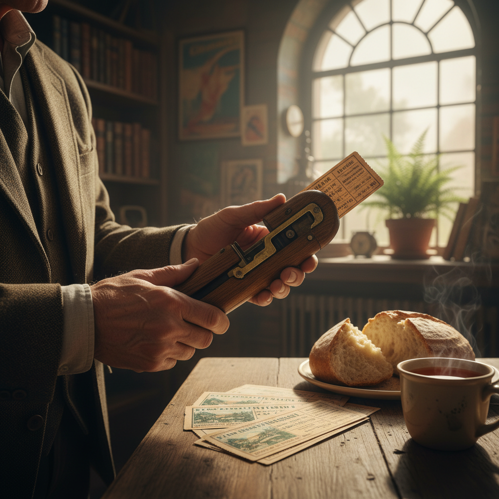 The Wooden Ticket Collector's Punch: Cardboard Tickets and Journey Rhythms — visual companion 2