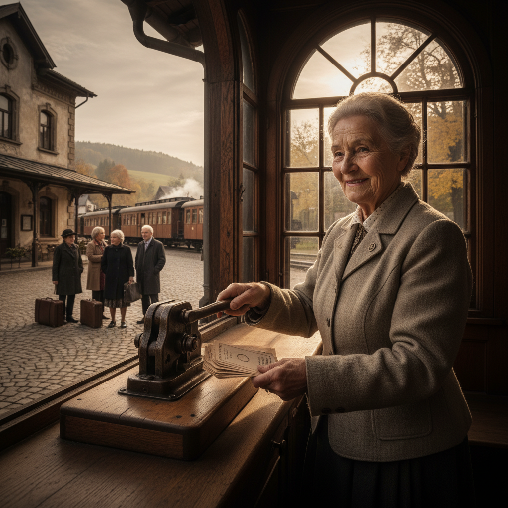 The Wooden Ticket Collector's Punch: Cardboard Tickets and Journey Rhythms — visual companion 3