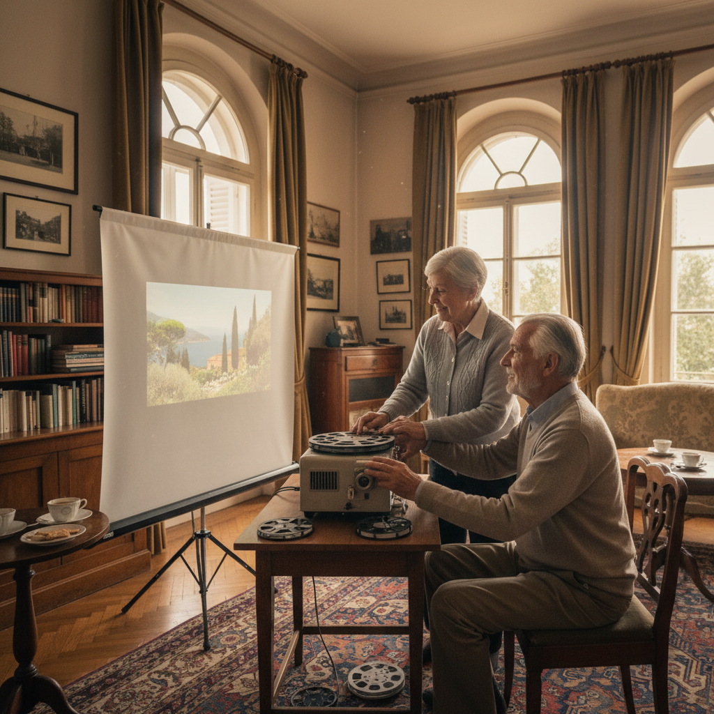Slide Projector Evenings: Clicking Carousel Trays and Living Room Showings — visual companion 3
