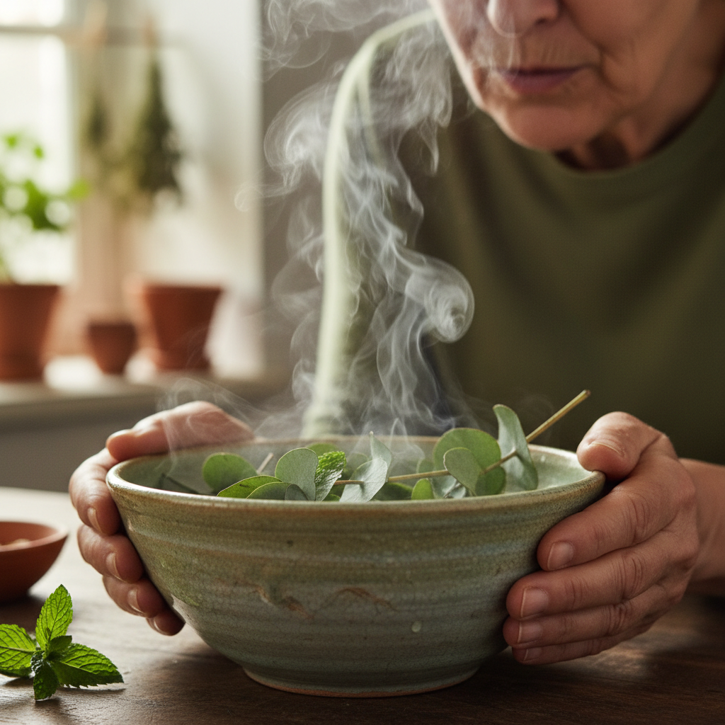 Eucalyptus and Peppermint Steam Inhalations: Winter Vapour Remedies — visual companion 2