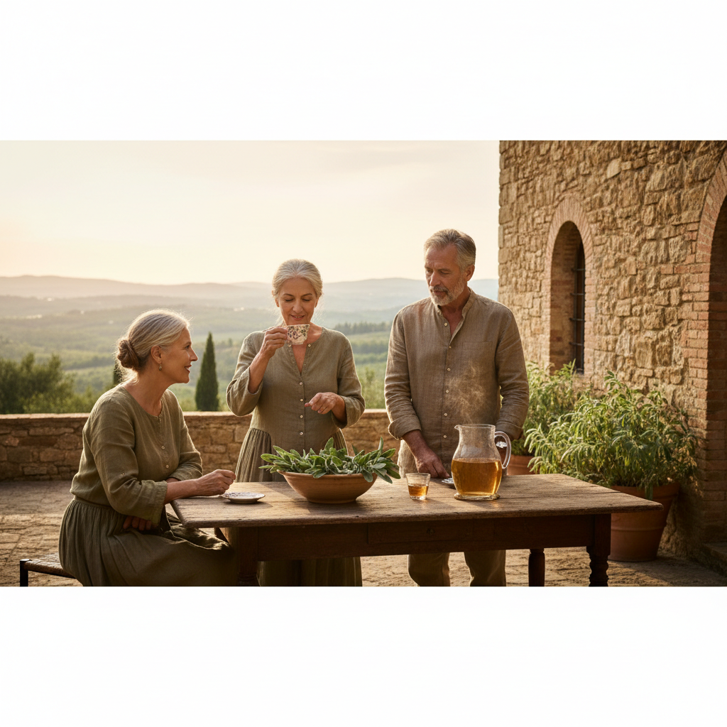 Sage Leaf Gargles for Throat Comfort: Traditional European Herb Recipes — visual companion 3