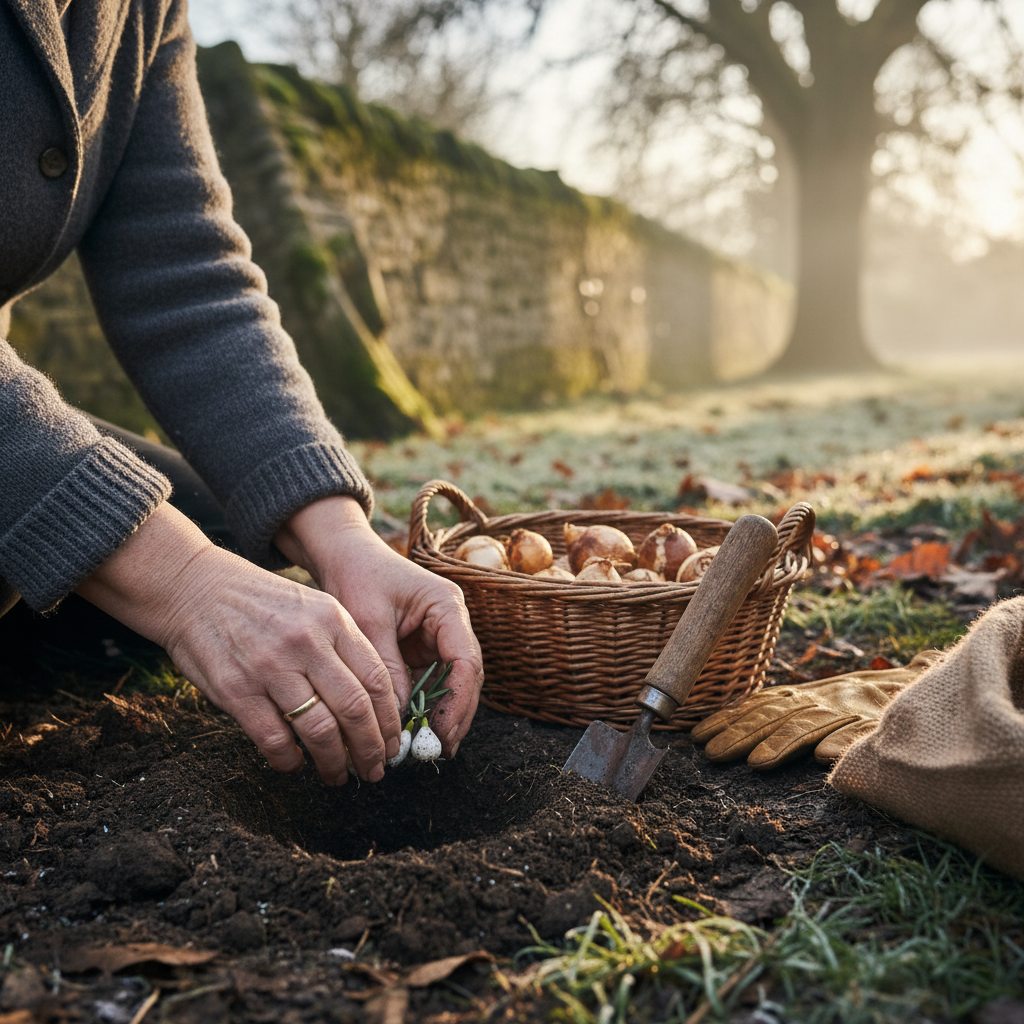 Planting Spring Bulbs in November: Snowdrops, Daffodils, and Hidden Promise — visual companion 2