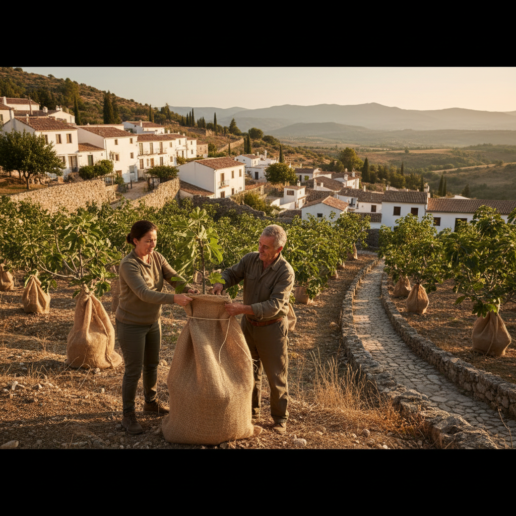 Wrapping Fig Trees in Burlap: Protecting Delicate Mediterranean Stems from Frost — visual companion 3