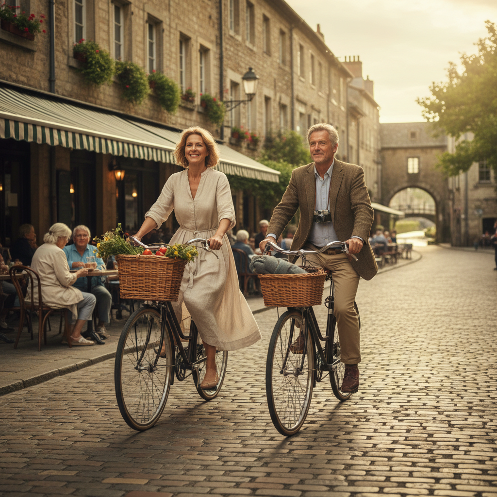 The Upright City Bicycle: Leather Saddles, Wicker Baskets, and Gentle Pedaling — visual companion 3
