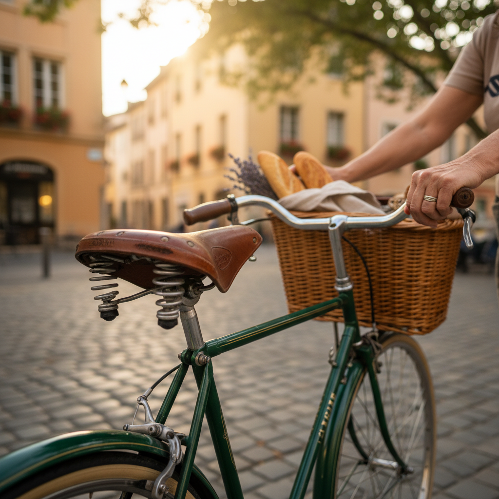 The Upright City Bicycle: Leather Saddles, Wicker Baskets, and Gentle Pedaling — visual companion 2